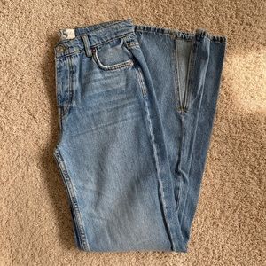 [We The Free] Split Hem Jeans